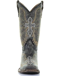 Corral Girls' Goldie Winged Western Boots - Square Toe