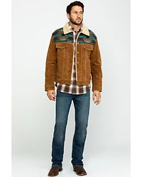 Scully Men's Boar Suede Jean Jacket