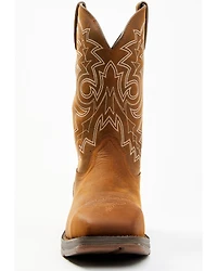 Durango Men's Rebel Pull On Waterproof Work Western Boots - Steel Toe