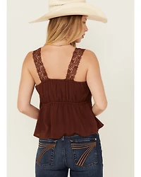 Shyanne Women's Lace Trim Cami