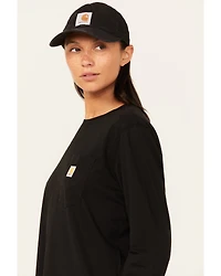Carhartt Women's Loose Fit Lightweight Long Sleeve Pocket T-Shirt