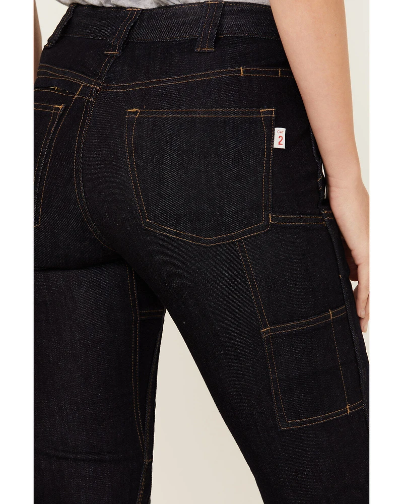 Dovetail Workwear Women's FR Mid Rise Britt Utility Canvas Pants