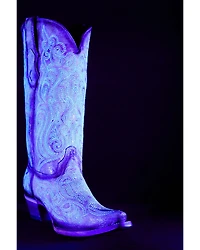 Corral Women's Crackled Western Boots - Snip Toe