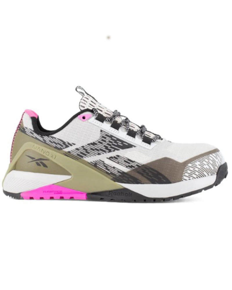 Reebok Women's Nano X1 Adventure Athletic Work Shoes - Composite Toe