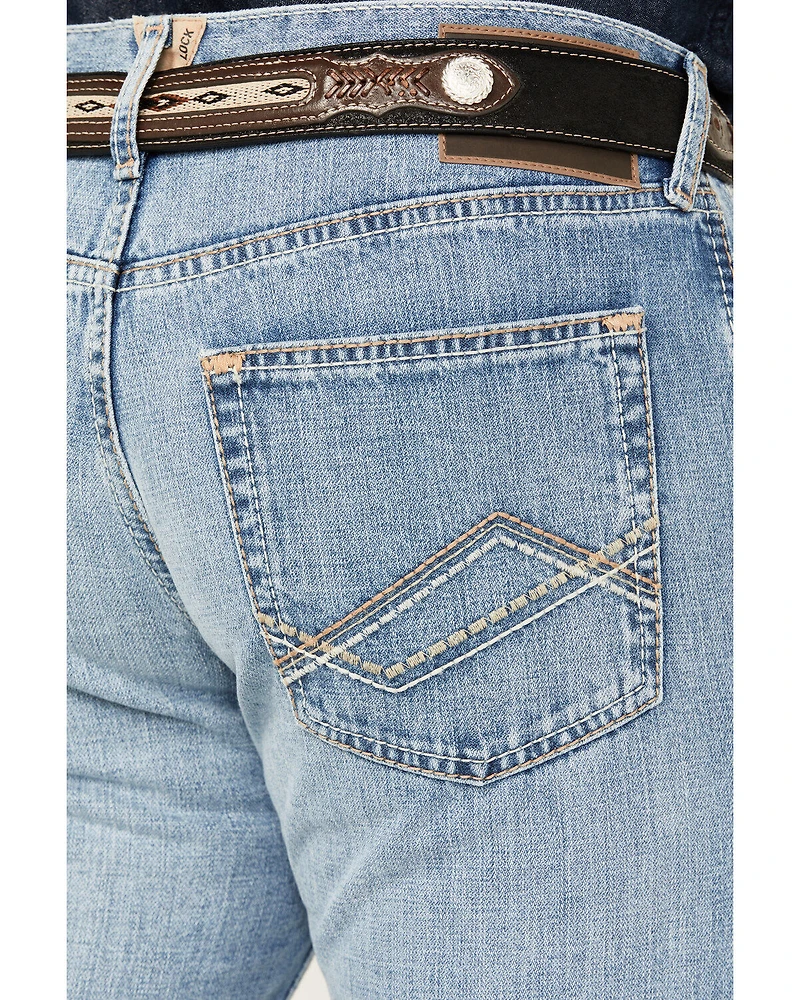 Ariat Men's M5 Hartley Waco Light Wash Straight Rigid Jeans
