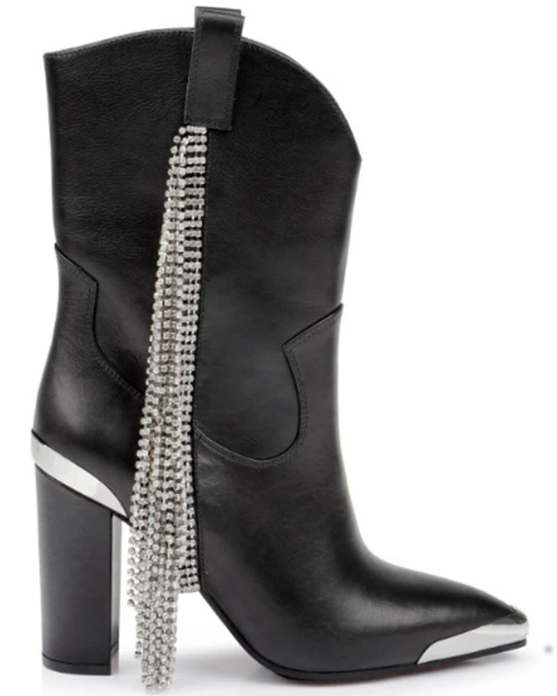 DanielXDiamond Women's Stagecoach Western Boots - Snip Toe