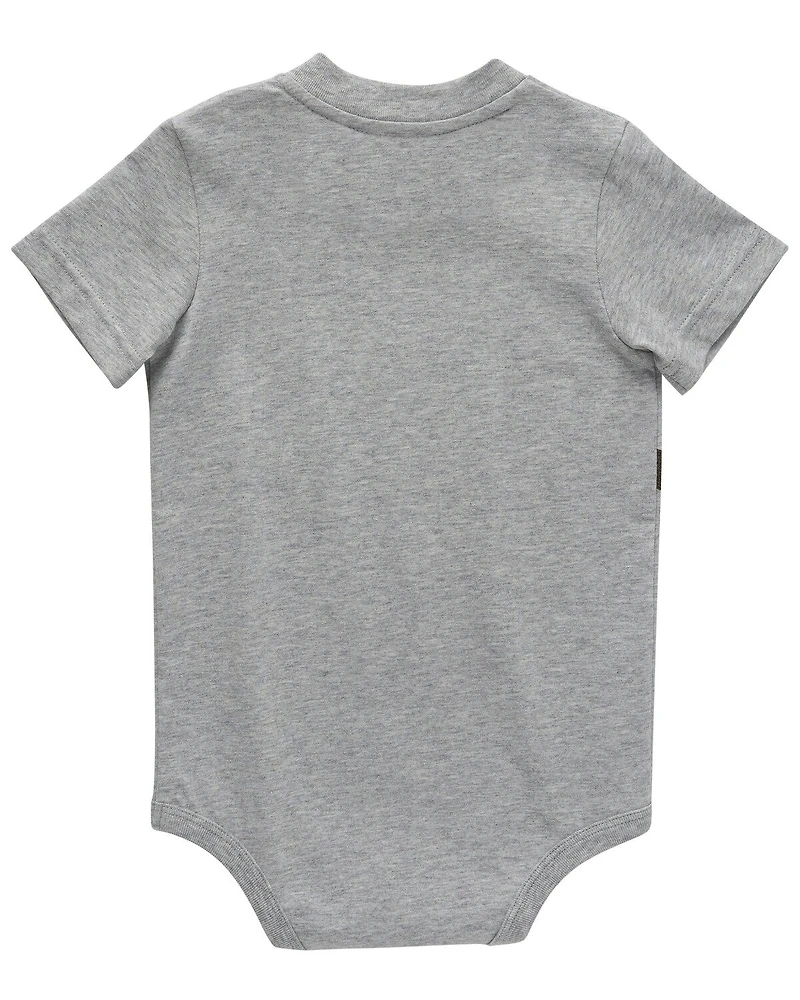 Carhartt Infant Boys' Short Sleeve Toolbelt Onesie