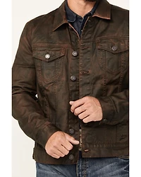 Moonshine Spirit Men's Coated Denim Jacket