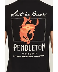 Pendleton Men's Whisky Let'er Buck Short Sleeve Graphic T-Shirt