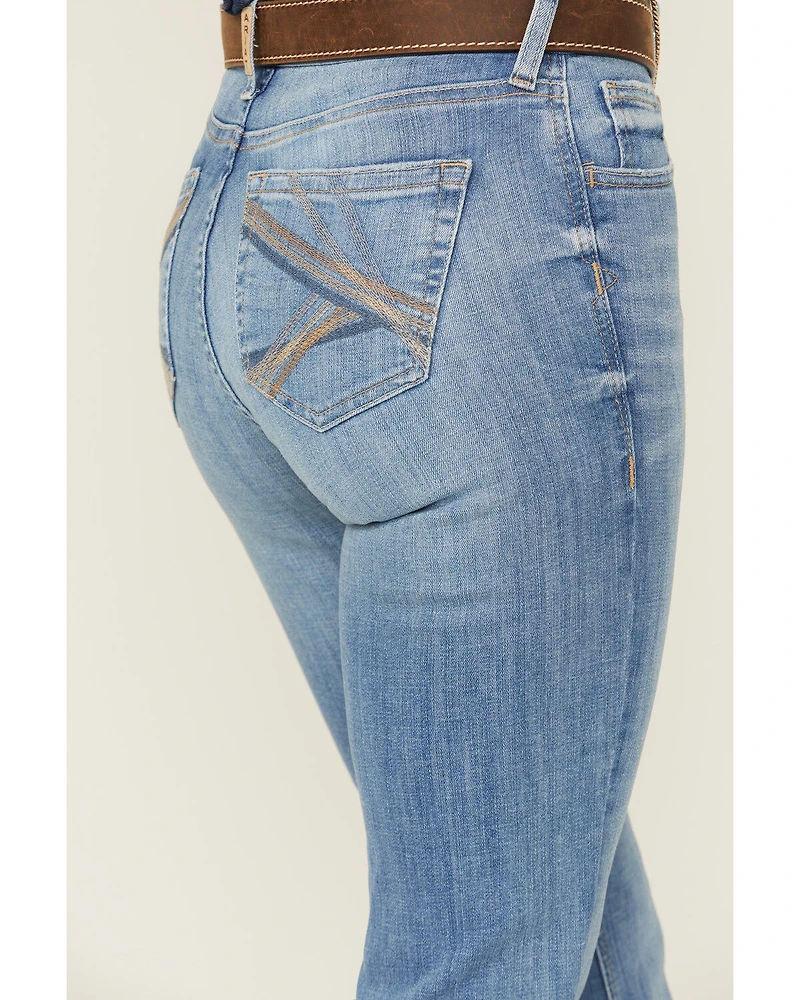 Ariat Women's Medium Wash Alice Slim Trouser Denim Jeans