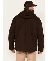 Hawx Men's Weathered Sherpa Lined Hooded Work Jacket