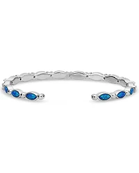 Montana Silversmiths Women's Moonlit Night Crystal Opal Cuff Bracelet
