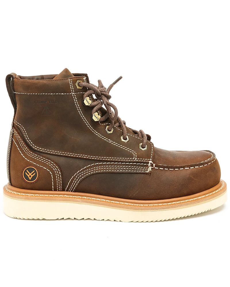Hawx Men's 6" Grade Work Boots - Composite Toe