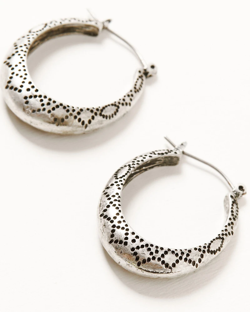 Shyanne Women's Hoop Rodeo Sunset Earring Set - 5 Piece