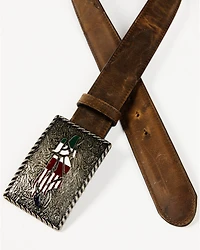 Cody James Men's Hecho En Mexico Novelty Buckle Belt