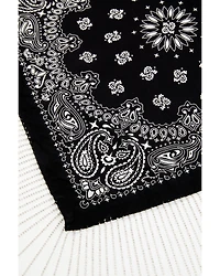 Idyllwind Women's Black Delray Bandana Necklace