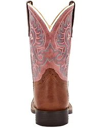 Durango Girls' Shyloh Performance Western Boots - Broad Square Toe