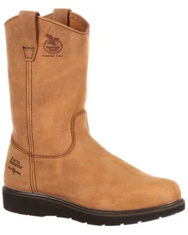 Georgia Men's Farm & Ranch Wellington CC Work Boots