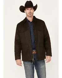 Cody James Men's Oilskin Snap Heavy Jacket