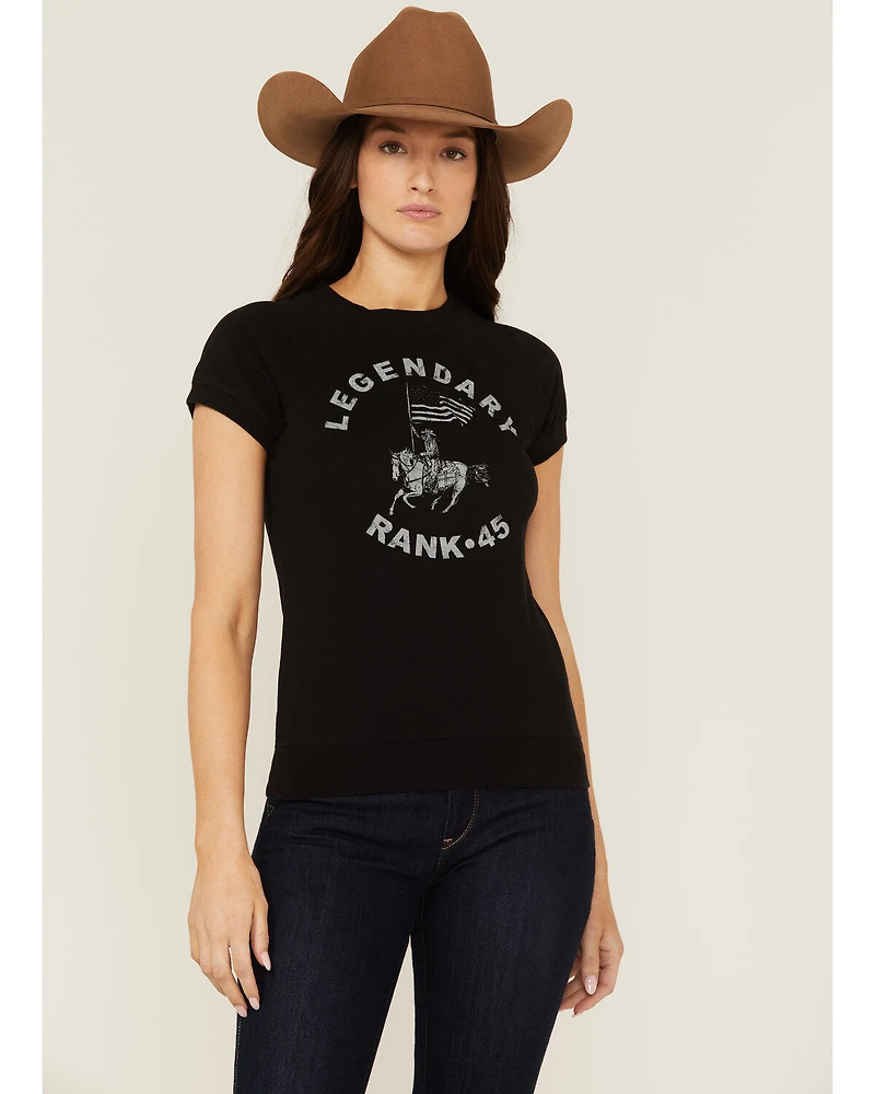 RANK 45® Women's Legendary Graphic Raglan Tee