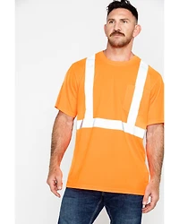 Hawx Men's Reflective Short Sleeve Work T-Shirt