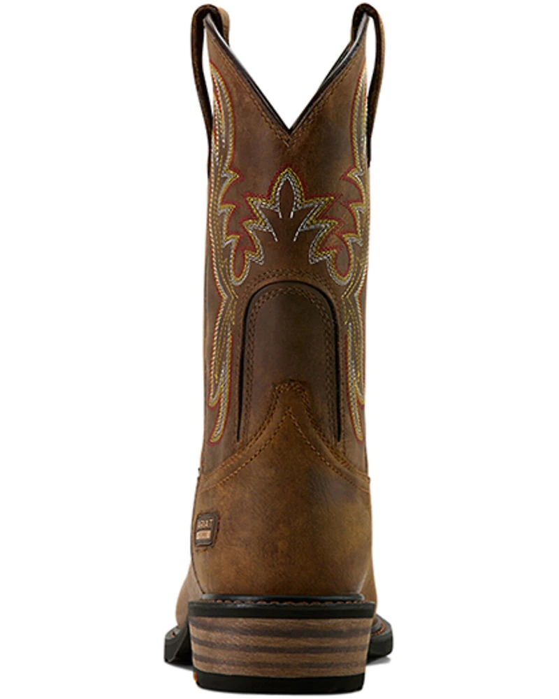 Ariat Men's Ironside Pull-On Work Boots - Steel Toe