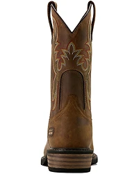 Ariat Men's Ironside Pull-On Work Boots - Steel Toe