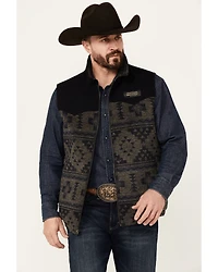 Cinch Men's Southwestern Print Concealed Carry Vest