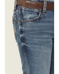Wrangler Retro Little Boys' Medium Wash Slim Bootcut Stretch Denim Jeans