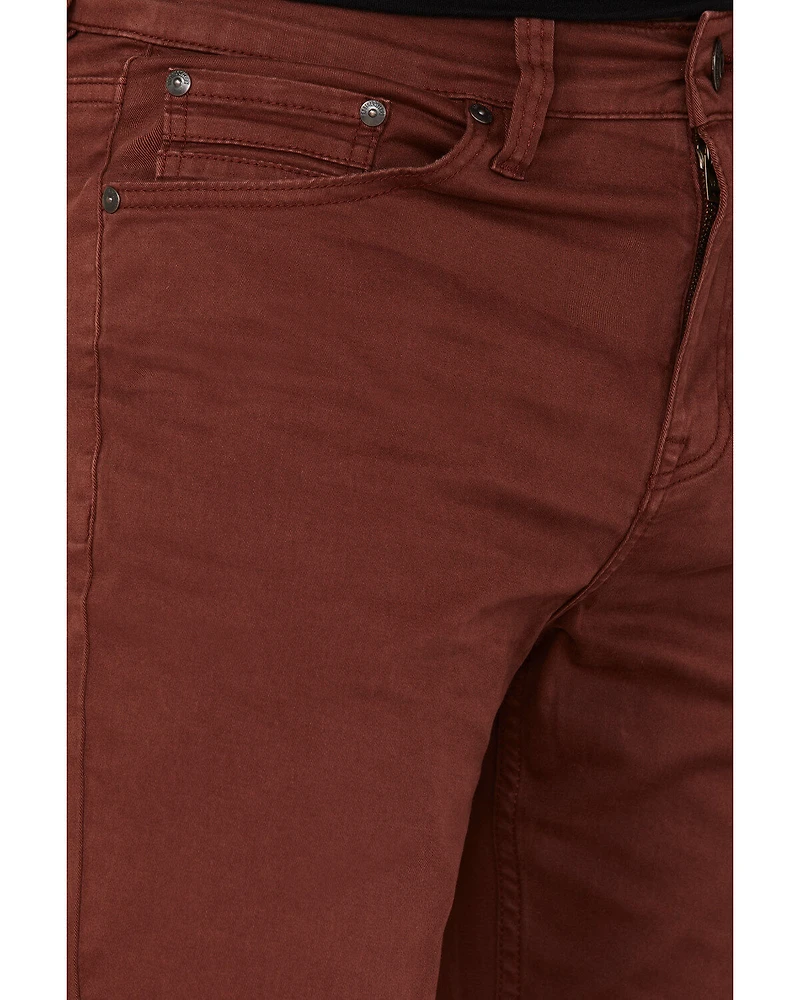 Brothers and Sons Men's Port Wash Tucker Slim Straight Stretch Denim Jeans