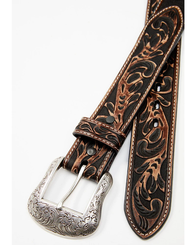 Roper Men's Southwestern Tooled Belt