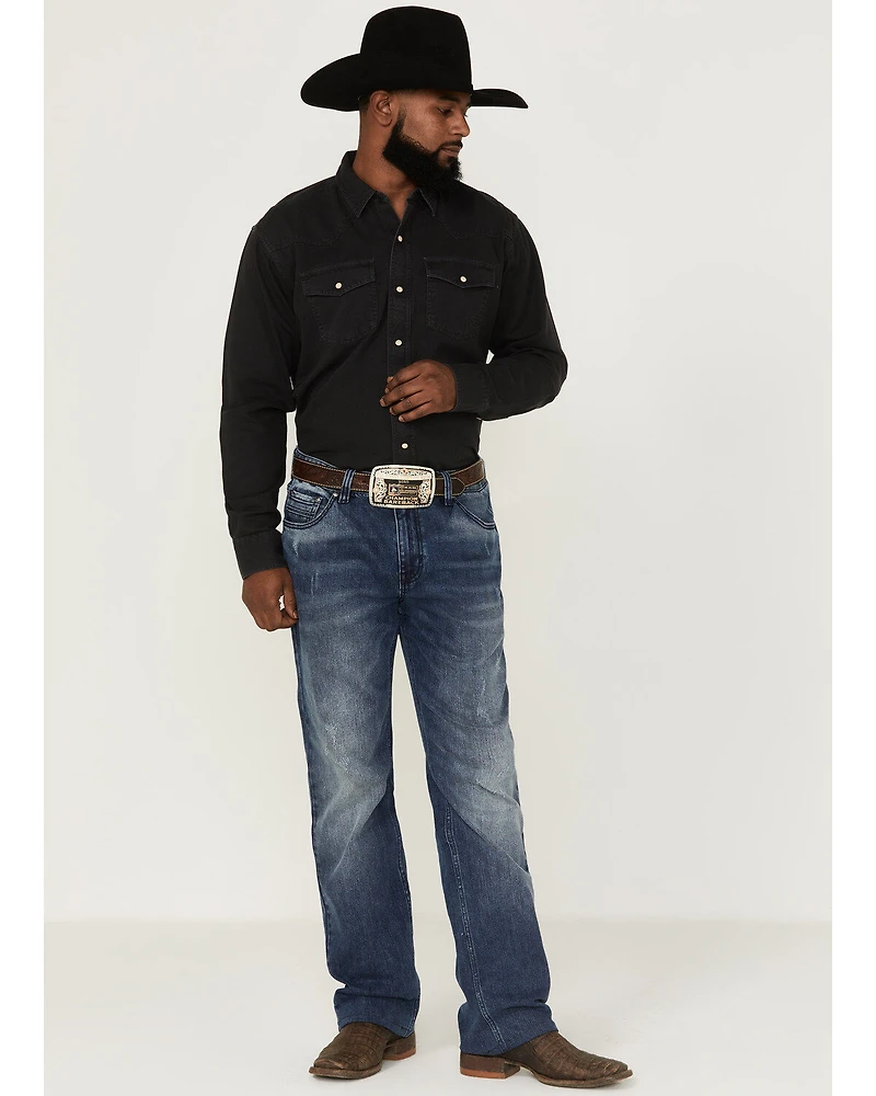 Ariat Men's Jurlington Retro Solid Pearl Snap Western Shirt