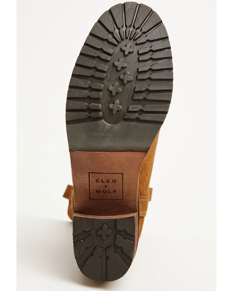 Cleo + Wolf Women's Scout Suede Fashion Boots - Round Toe
