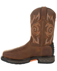 Georgia Boot Men's Carbo-Tec LT Waterproof Western Work Boots - Steel Toe