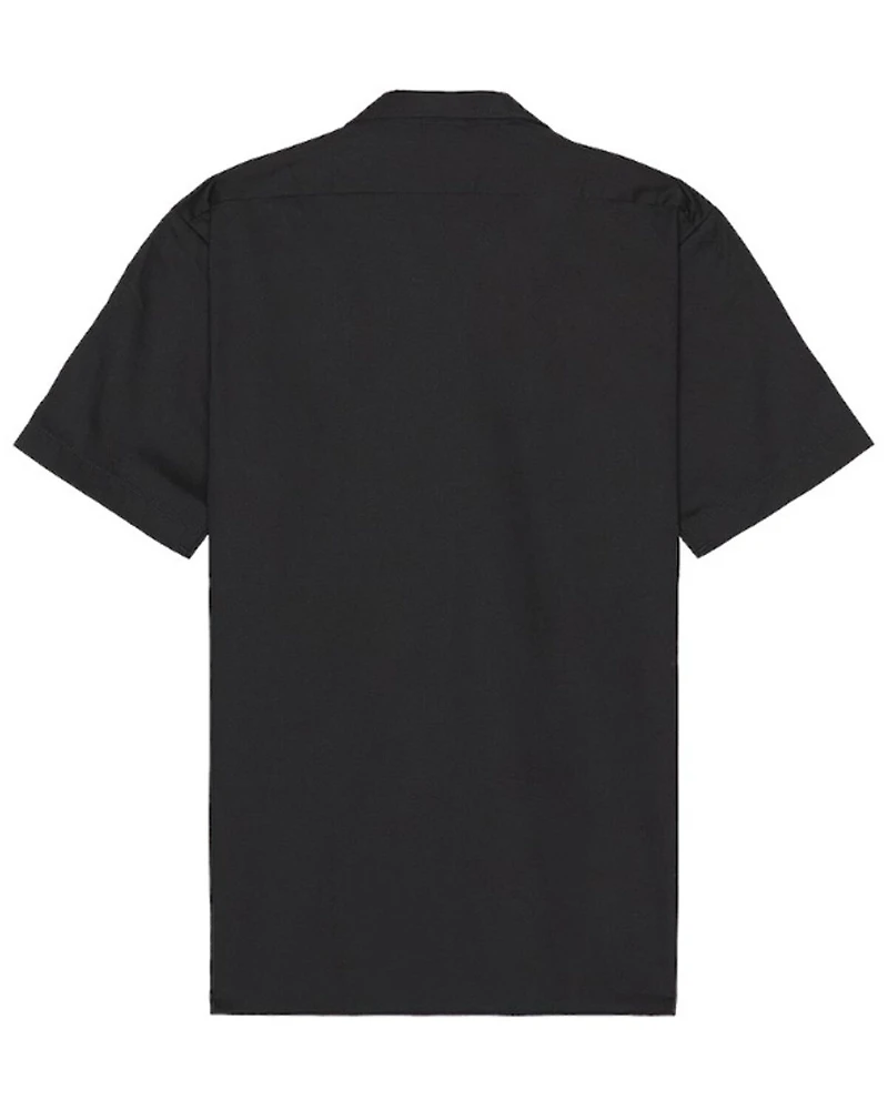 Dickies Men's Solid Twill Short Sleeve Button-Down Work Shirt