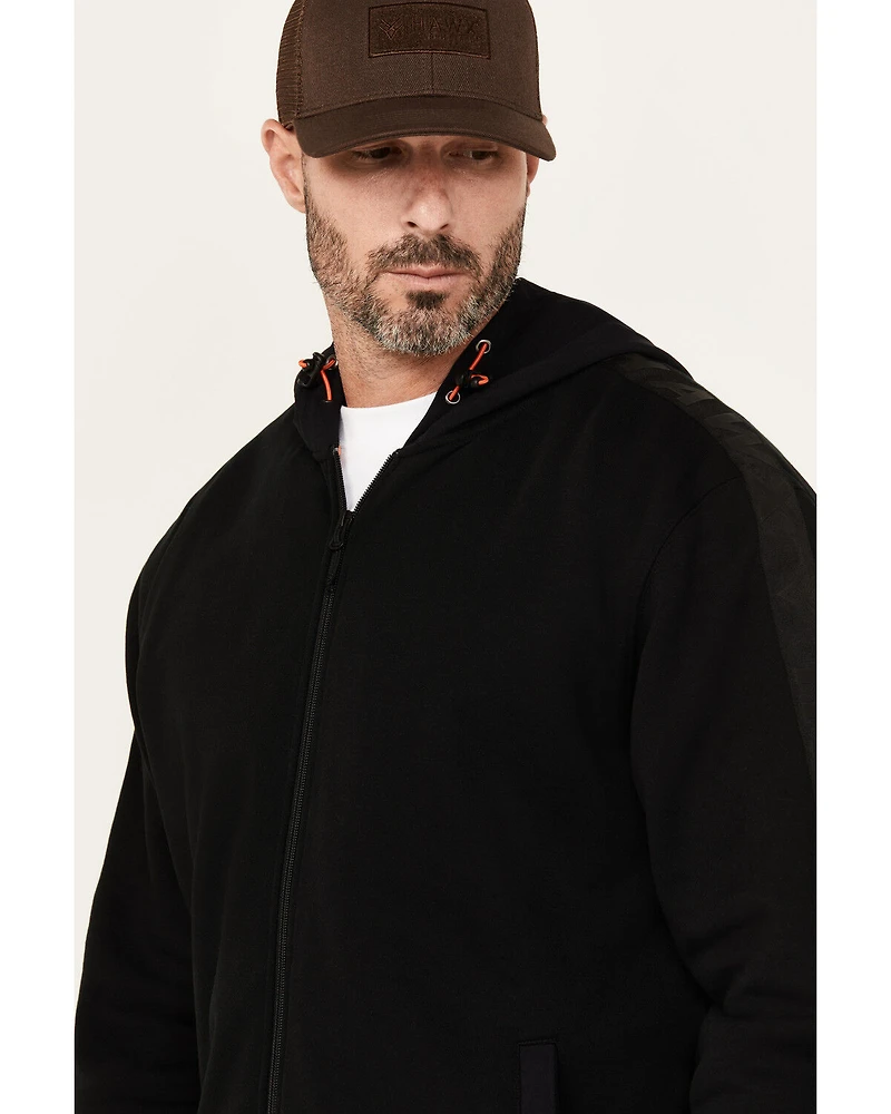 Hawx Men's Belmont Solid Hooded Jacket