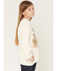 Shyanne Girls' Howdy Horse Graphic Crewneck Sweatshirt