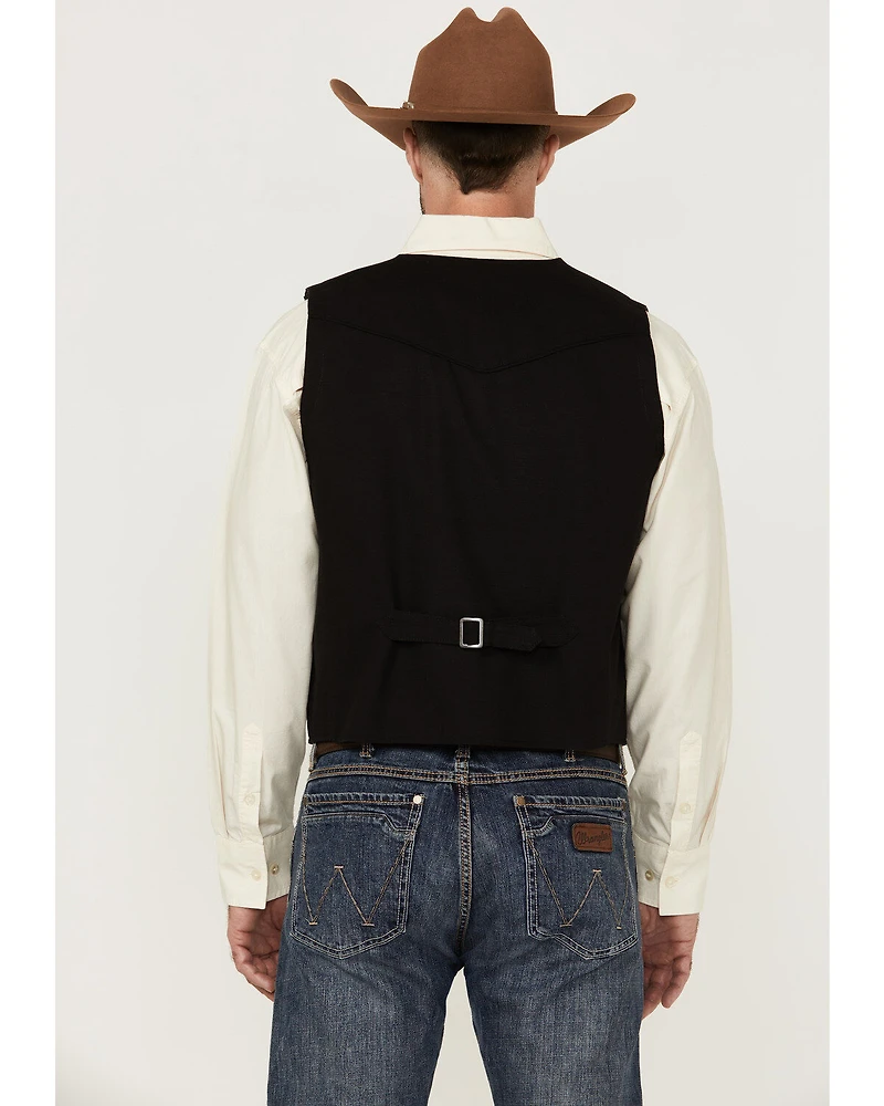Cody James Men's Highlands Slub Button-Front Western Vest