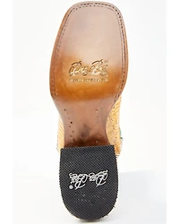 Dan Post Women's Exotic Watersnake Skin Western Boots - Broad Square Toe