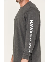 Hawx Men's Quality Goods Logo Graphic Work T-Shirt