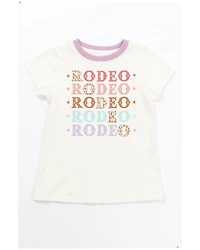 Shyanne Girls' Rodeo Short Sleeve Graphic Ringer Tee