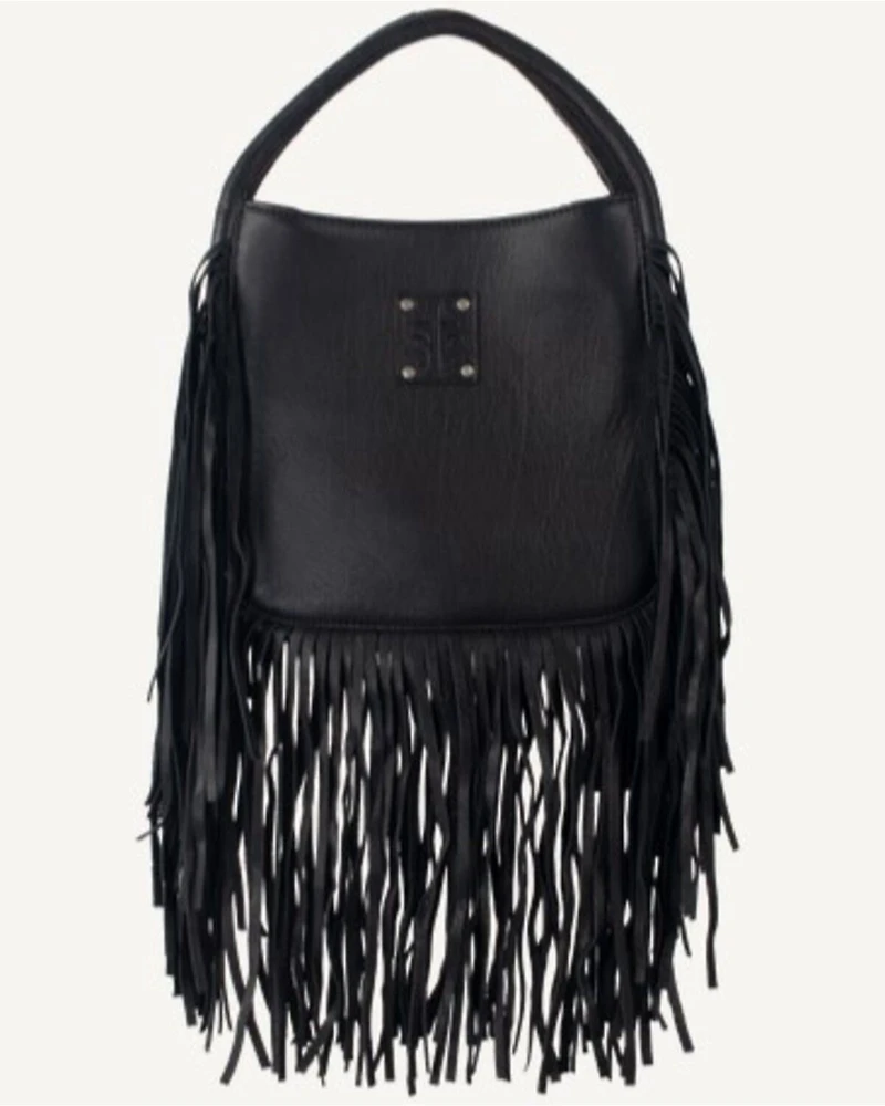 STS Ranchwear By Carroll Women's Indie Sugar Fringe Satchel