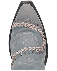 Laredo Women's Fancy Leather Western Boot - Snip Toe