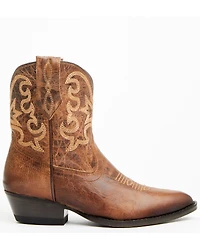 Shyanne Women's Lacer Short Boots - Round Toe