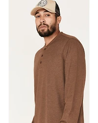 Brothers and Sons Men's Henley Thermal T-Shirt