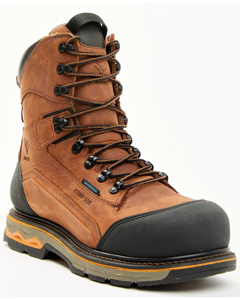 Hawx Men's 8" Enduro Waterproof 400G Insulated Work Boots - Composite Toe