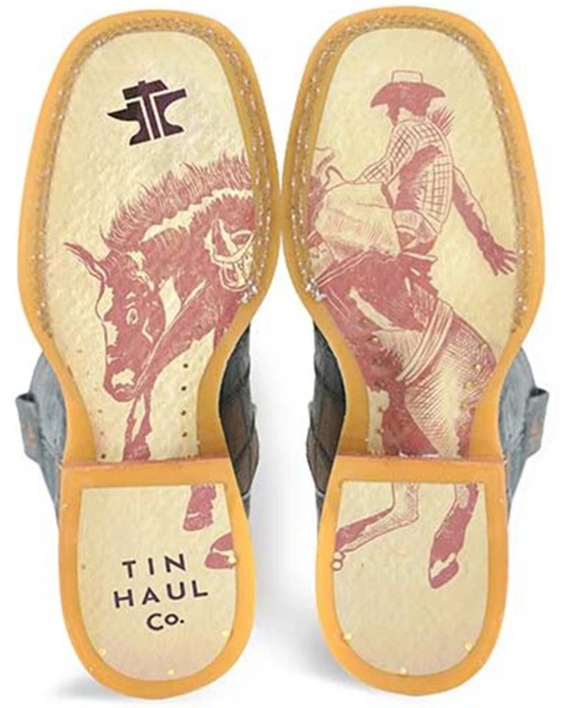 Tin Haul Men's Bricks And Stones Western Boots - Broad Square Toe