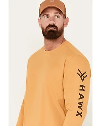 Hawx Men's Season Logo Long Sleeve Work Shirt