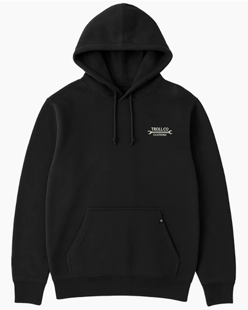 Troll Co Men's DHCM Wing Spanner Hooded Sweatshirt