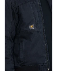 Ariat Men's Black Rebar Washed Dura Canvas Insulated Work Coat - Big & Tall